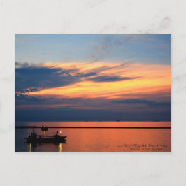 Cartão Postal Noto Wajima Port Sunset:Cartão postal