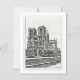 Cartão postal Notre Dame