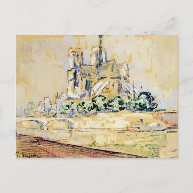 Cartão Postal Notre Dame, 1885 (Frente)