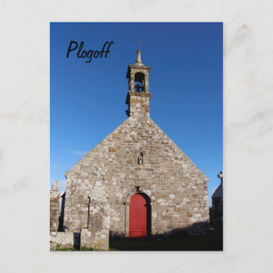 Cartão Postal Notre Dame de Bon Voyage em Plogoff
