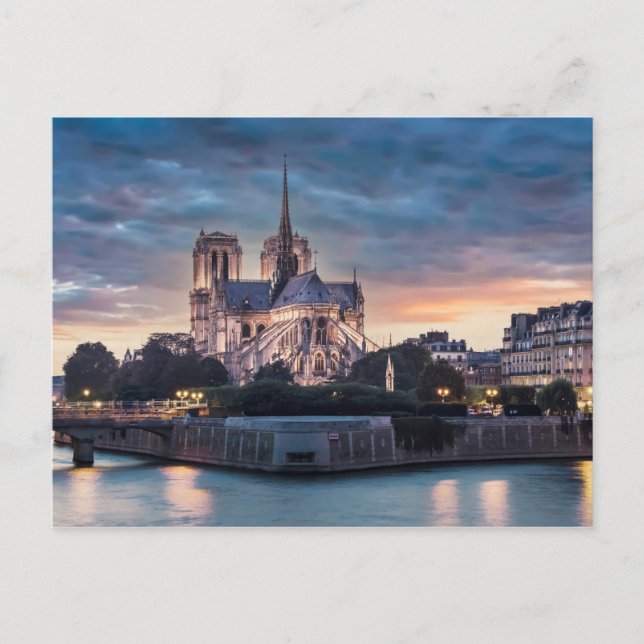 Cartão Postal Notre-Dame de Paris (Frente)