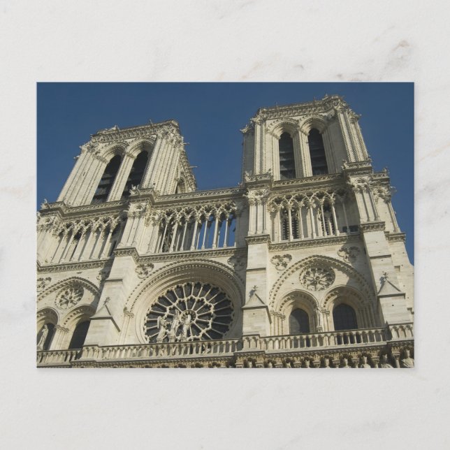 Cartão Postal Notre-Dame de Paris (Frente)