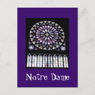 Cartão Postal Notre Dame Paris