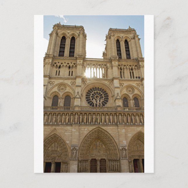 Cartão Postal NotreDam (Frente)