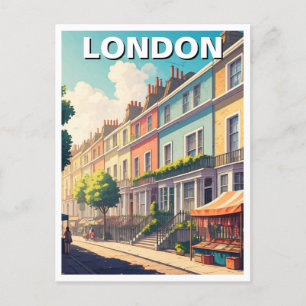 Cartão Postal Notting Hill Londres