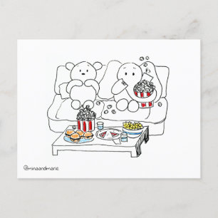 Cartão postal Noturno de Filme