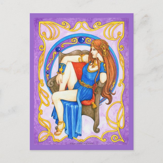 Cartão Postal Nouveau (Frente)