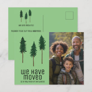 Cartão Postal NOVA ÁREA DE FLORESTA Árvores Floresta FOTO PERSON