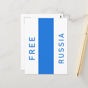 Cartão Postal Nova bandeira da Rússia