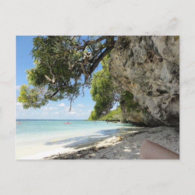 Cartão Postal Nova Caledónia - Ilha Lifou - Curta (Frente)