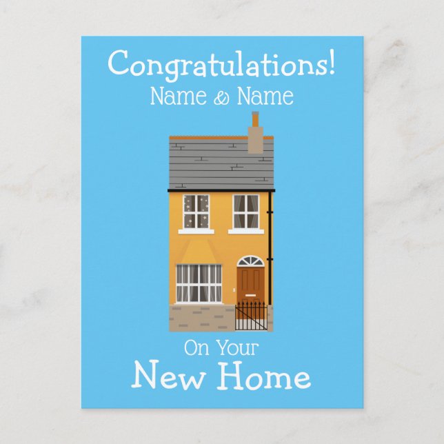 Cartão Postal Nova Casa (Frente)