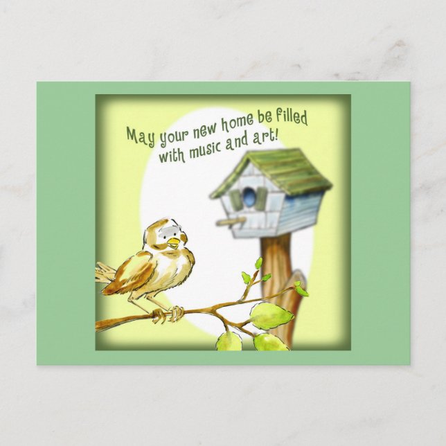 Cartão Postal Nova Casa (Frente)