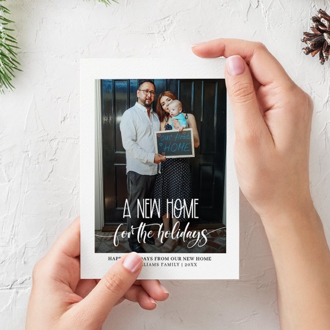 Cartão Postal Nova casa para o Natal das Férias (Criador carregado)