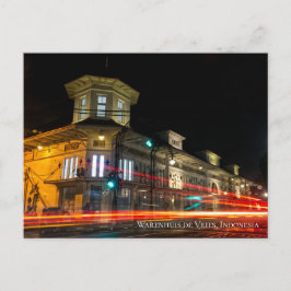 Cartão Postal Nova estética arquitetônica Art Déco das Índias