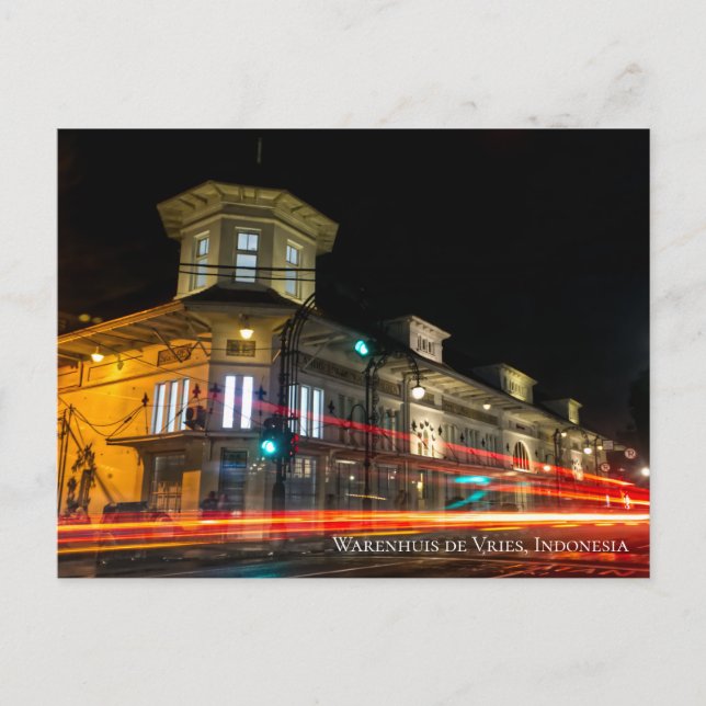 Cartão Postal Nova estética arquitetônica Art Déco das Índias (Frente)