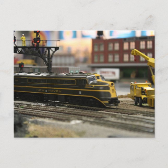 Cartão Postal nova ferrovia de refúgio dl-109 (Frente)