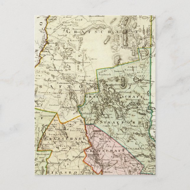 Cartão Postal Nova Hampshire 7 (Frente)