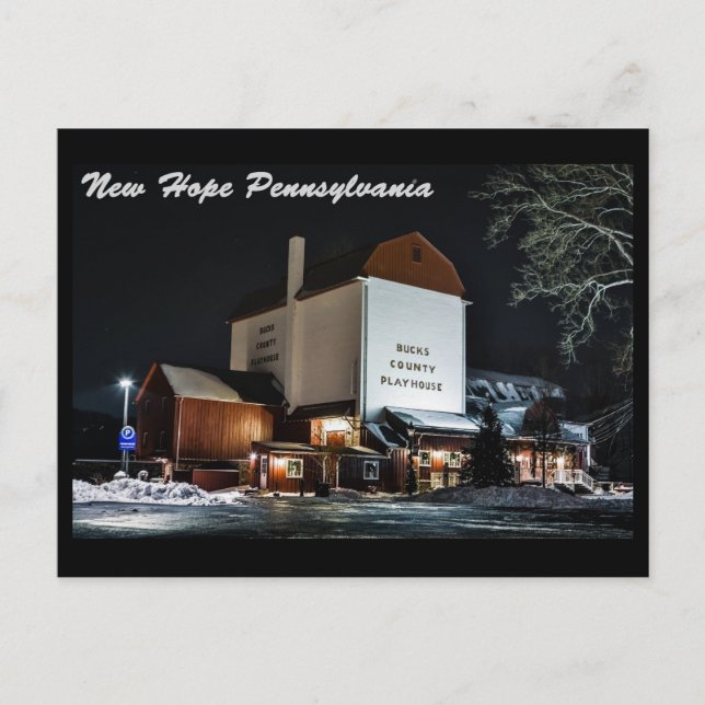 Cartão Postal Nova Hope Pa. (Frente)