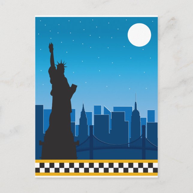 Cartão Postal Nova Iorque (Frente)