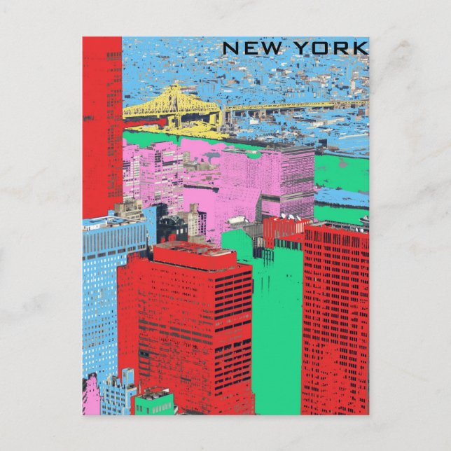 Cartão Postal nova iorque (Frente)