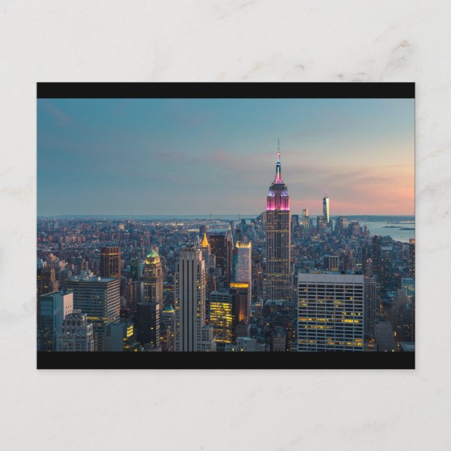Cartão Postal Nova Iorque 010A (Frente)