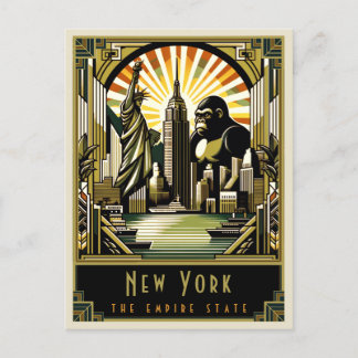 Cartão Postal Nova Iorque | Art Deco
