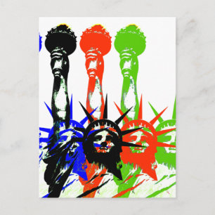 Cartão Postal Nova Iorque-Estátua da liberdade