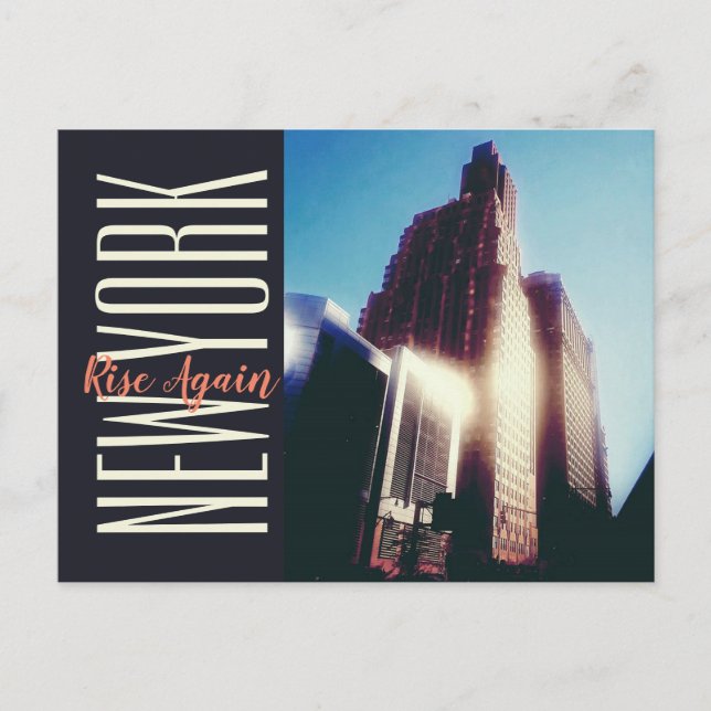 Cartão Postal Nova Iorque-Lower Manhattan (Frente)