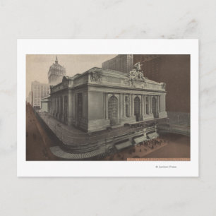 Cartão Postal Nova Iorque, Nova Iorque - Visão da Grande Estaç