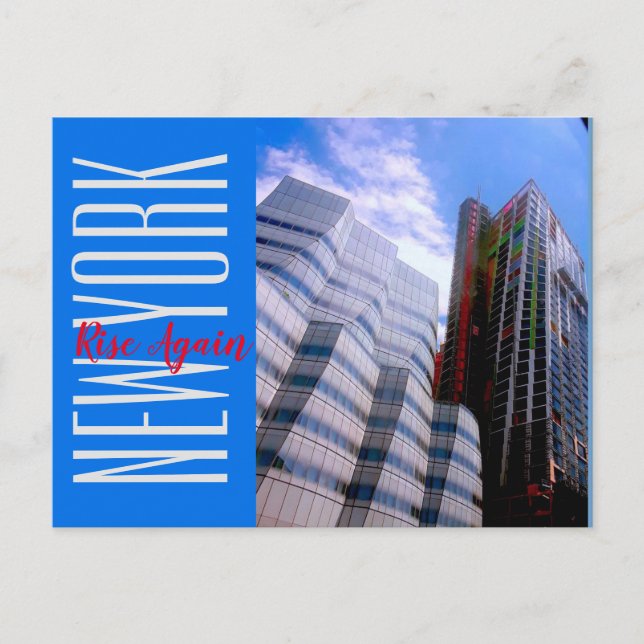 Cartão Postal Nova Iorque-Oeste (Frente)