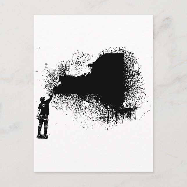 Cartão Postal Nova Iorque Tagger (Frente)