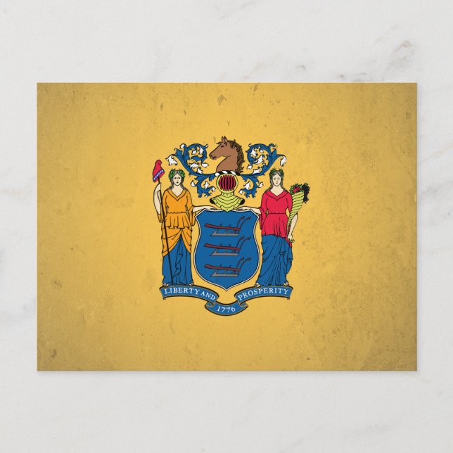 Cartão Postal Nova Jersey (Frente)