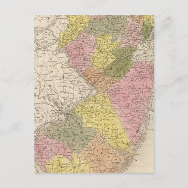 Cartão Postal Nova Jersey 4 (Frente)