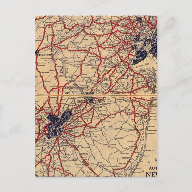 Cartão Postal Nova Jersey 6 (Frente)