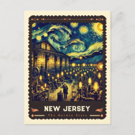 Cartão Postal Nova Jersey | Vincent Van Gogh inspirado