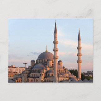Cartão Postal Nova Mesquita em Istambul