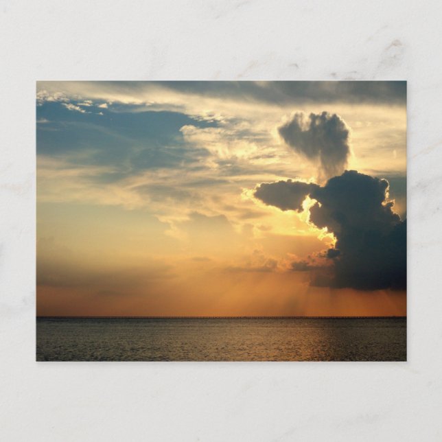 Cartão Postal Nova Orleans: Cartão-postal do lago Pontchartrain (Frente)