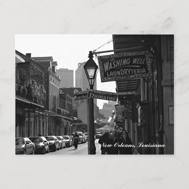 Cartão Postal Nova Orleans, Louisiana (Frente)