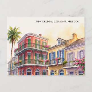 Cartão Postal Nova Orleans Louisiana Nola Viagem Quarto Francês