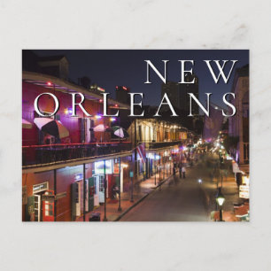 Cartão Postal Nova Orleans, Louisiana Obrigado