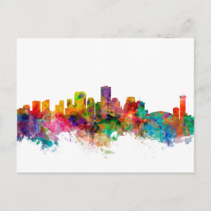 Cartão Postal Nova Orleans Louisiana Skyline
