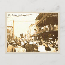 Nova Orleans Mardi Gras, foto de 1961