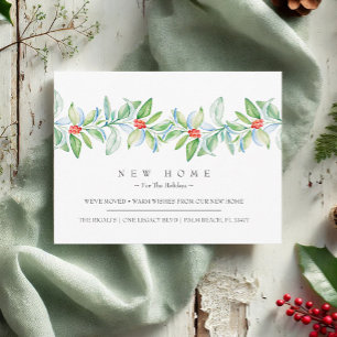 Cartão Postal Nova Página Para O Anúncio De Movimentação De Feri