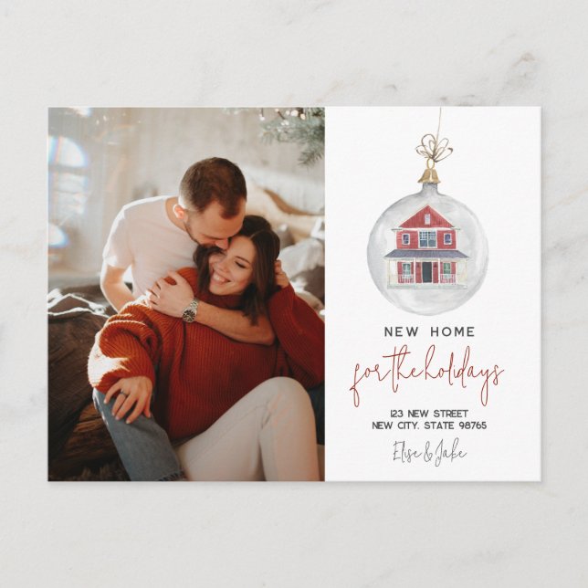 Cartão Postal Nova Página Para O Anúncio De Movimentação De Feri (Frente)