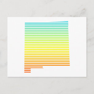 Cartão Postal nova queda de frio no méxico