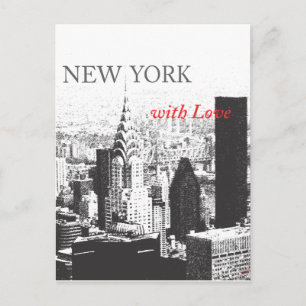 Cartão Postal Nova York com amor