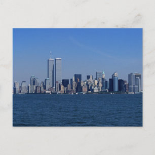 Cartão Postal Nova York, EUA. Horizonte de Manhattan central