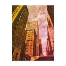 Nova York NYC cor da cidade vintage