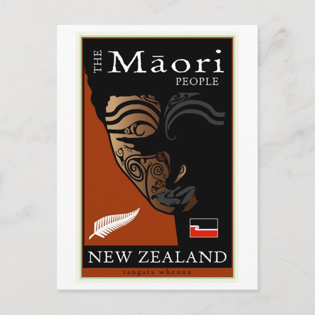 Cartão Postal Nova Zelândia (Frente)