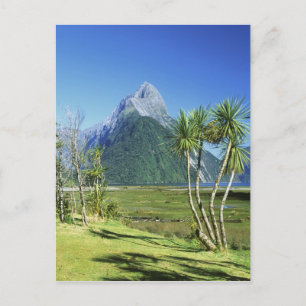 Cartão Postal Nova Zelândia, Ilha do Sul, Pico Mitre,